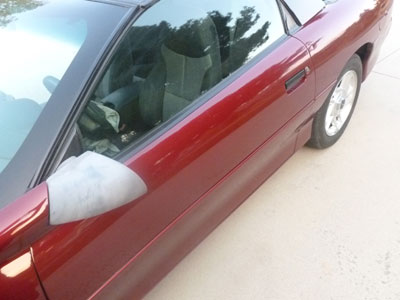 1995 Chevy Camaro - Door Window Glass, Left2
